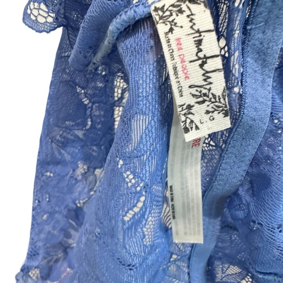 FREE PEOPLE Everyday Lace Longline Bra - Picture 5 of 7